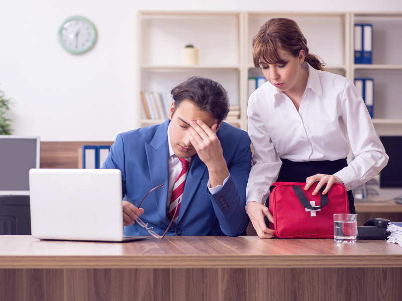 PRIMEROS AUXILIOS EN EL TRABAJO